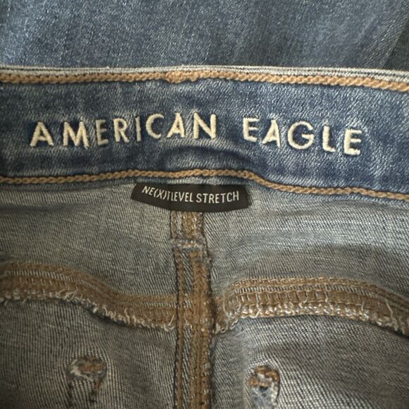 American Eagle Juniors Super High Rise Jegging, Size 4, Waist 27.5", Inseam 28 - Picture 5 of 8
